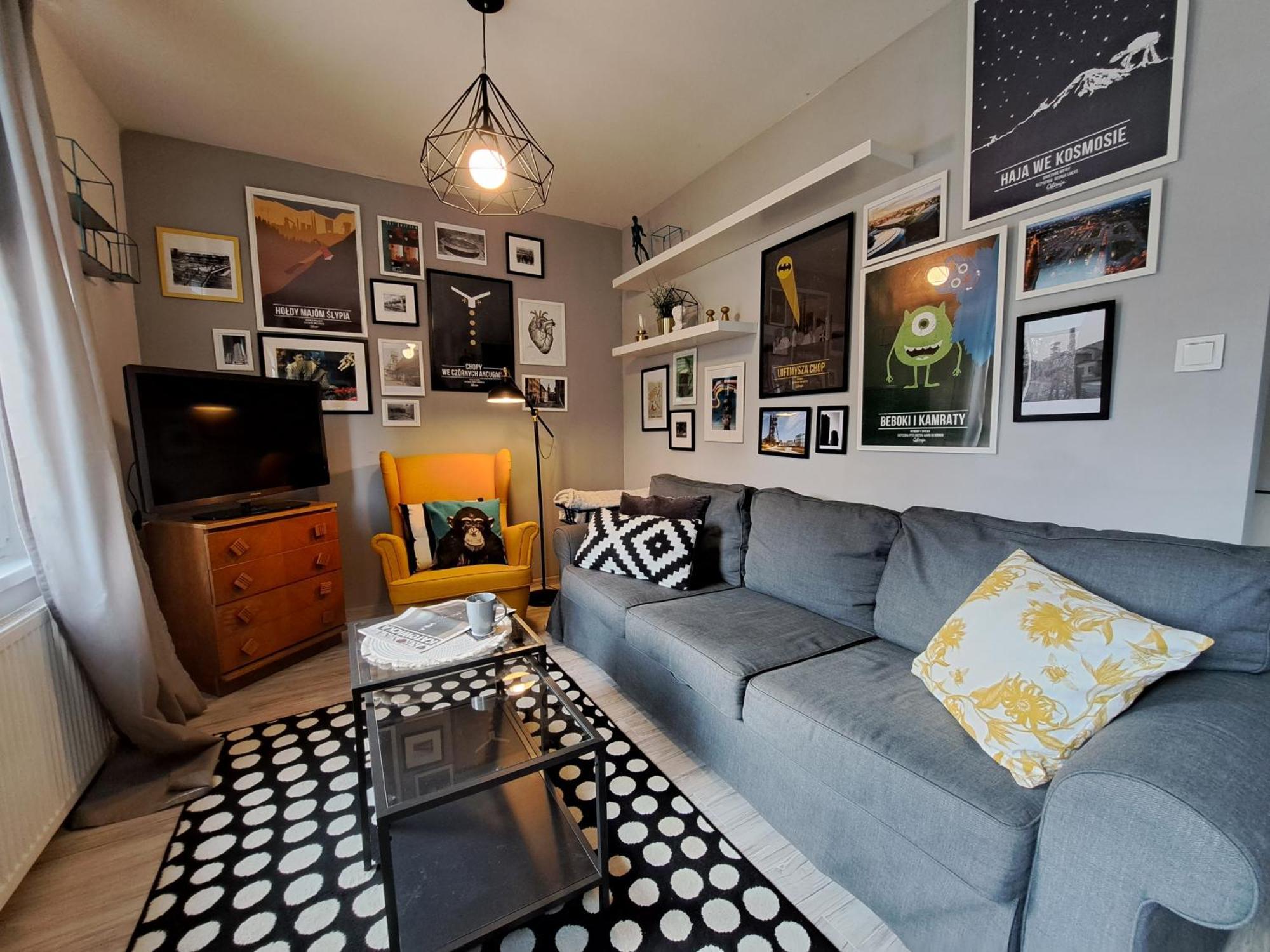 Gryfny Grubiorz Apartman Katowice Kültér fotó